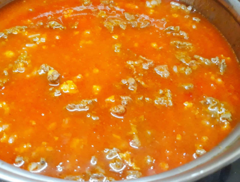 Các bước hoàn thiện món nước chấm nem nướng Nha Trang