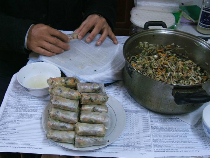 Làm nhân nem rán