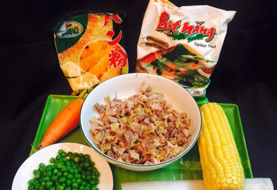 nguyên liệu làm nem gà