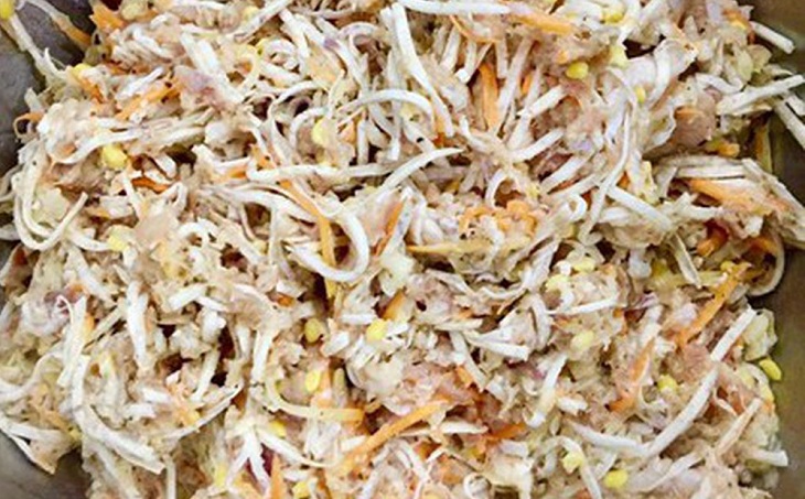 Cách thực hiện chả giò rế khoai môn