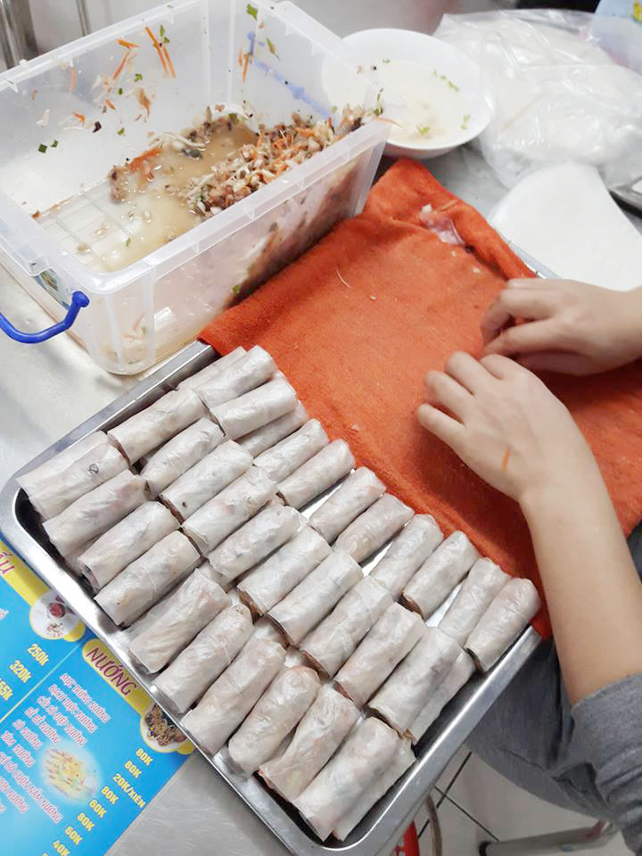 Cách làm bánh đa nem bề bề